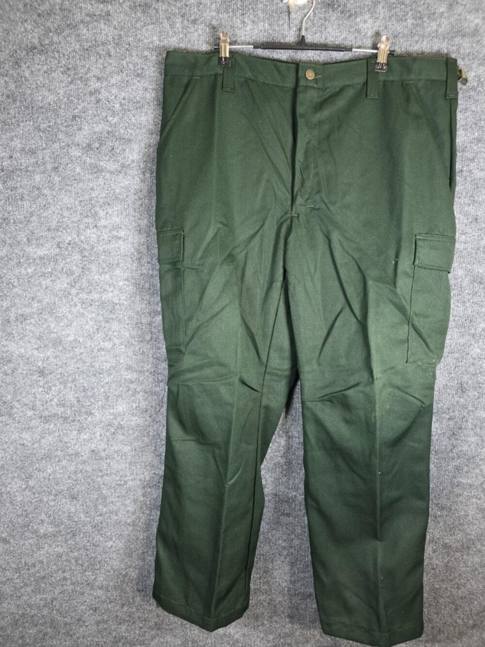 Vintage Wildland Fire Pants Mens 36-40x29 Green FR Aramid Cargo Made in USA 2000